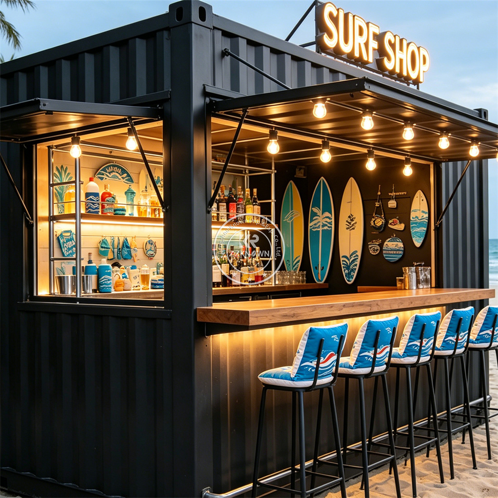 Coffee Tea Kiosk - Outdoor Mobile Food Container Truck Juice