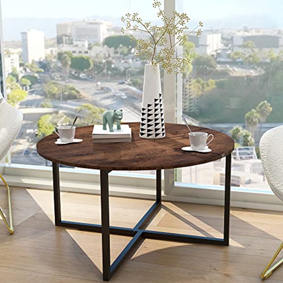 Round Coffee Table Kitchen Din - Coffee & Tea Collective 评论和价格