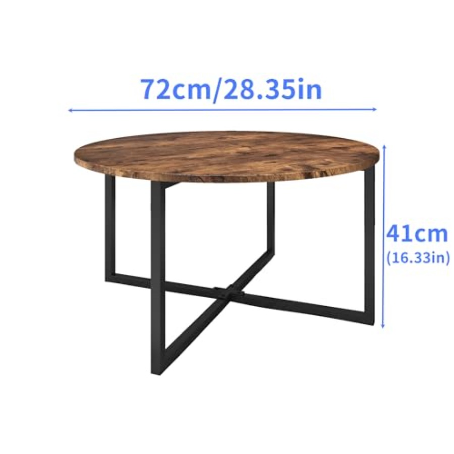 Round Coffee Table Kitchen Din - Coffee & Tea Collective 评论和价格