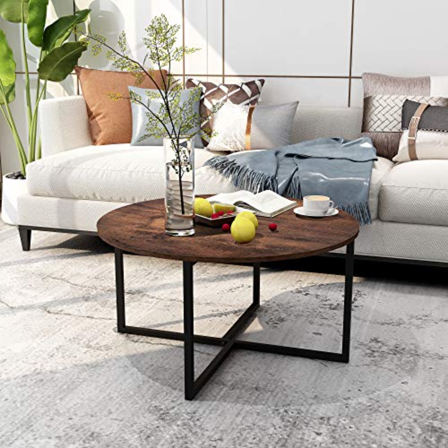 Round Coffee Table Kitchen Din - Coffee & Tea Collective 评论和价格