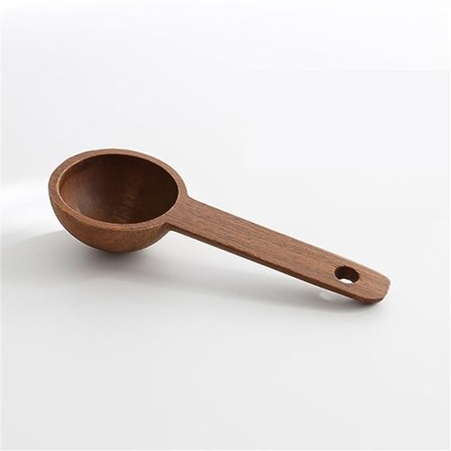 Wooden Coffee Spoon in Walnut, - Coffee Tea Or 评论和价格