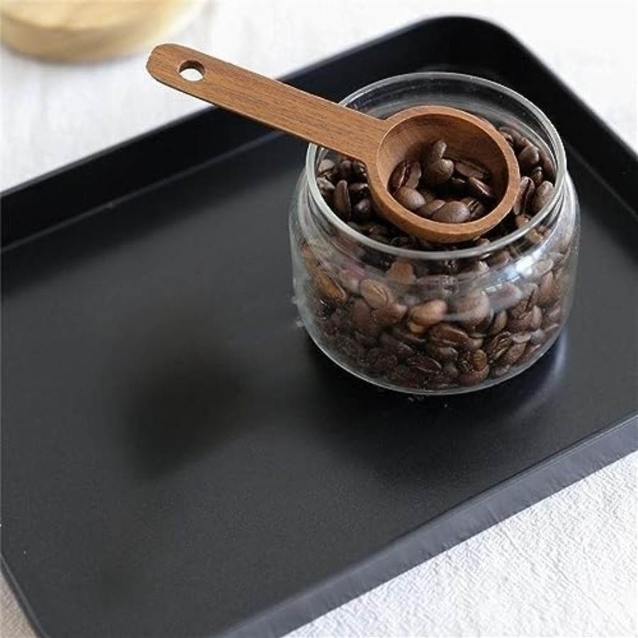 Wooden Coffee Spoon in Walnut, - Coffee Tea Or 评论和价格