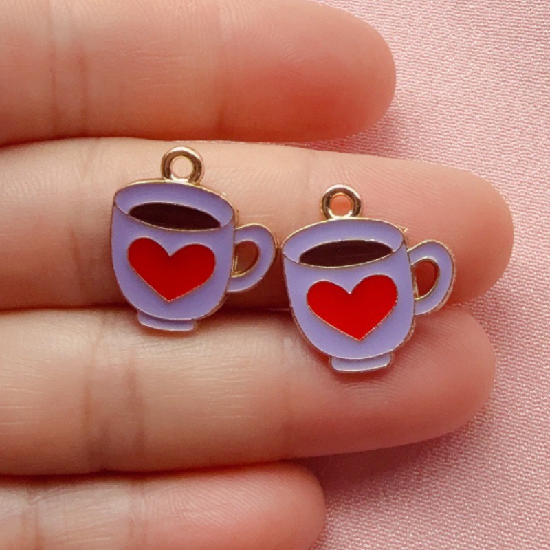 12pcs Colorful Drip Oil Love C - Coffee & Tea Collective 评论和价格