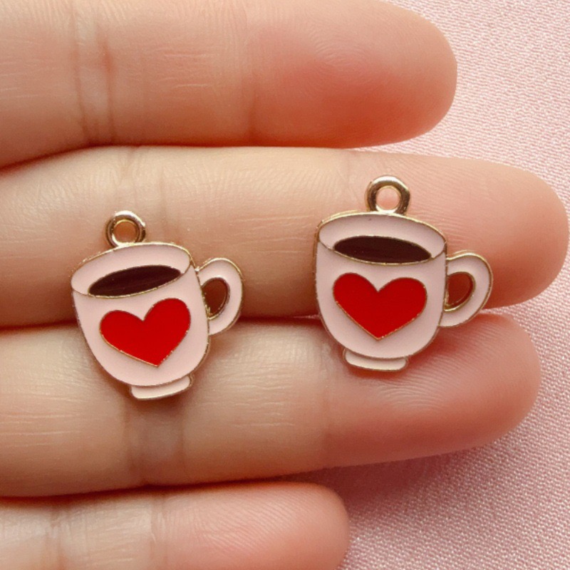 12pcs Colorful Drip Oil Love C - Coffee & Tea Collective 评论和价格