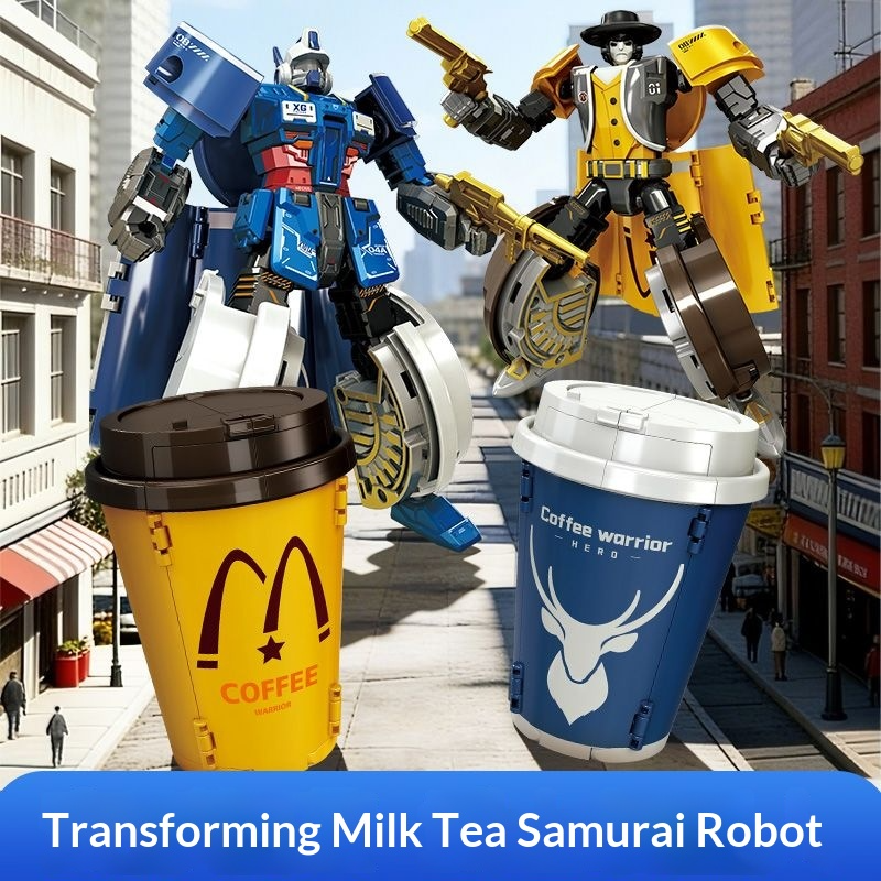 Transforming toy milk tea warr - Coffee Y Tea 评论和价格