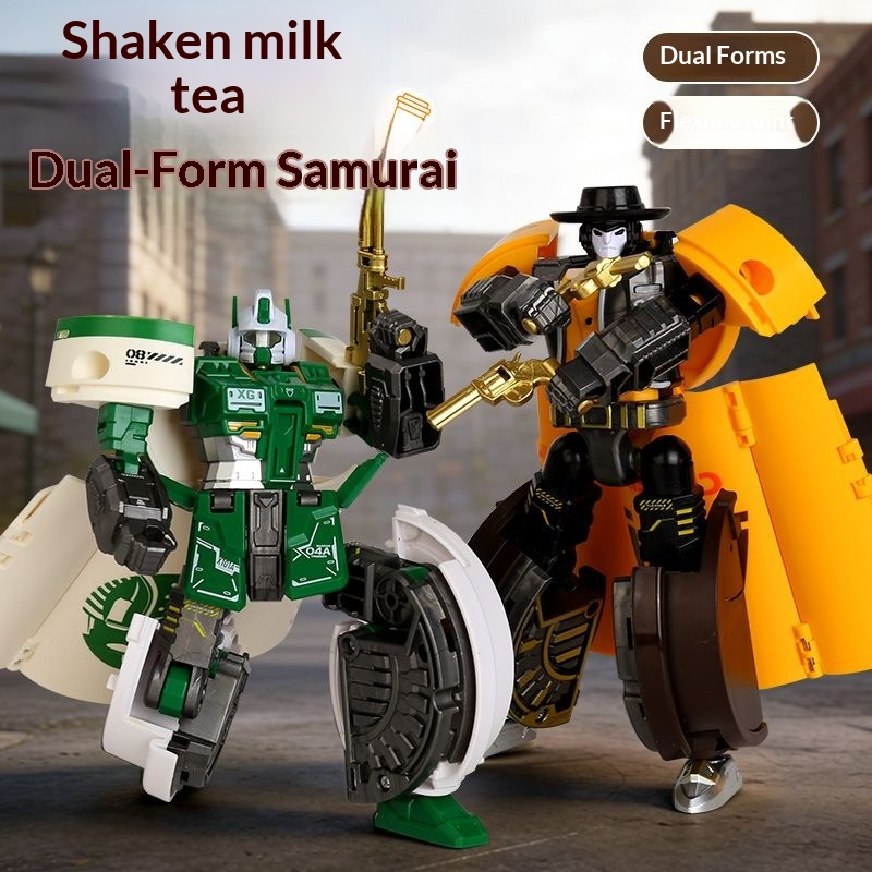 Transforming toy milk tea warr - Coffee Y Tea 评论和价格