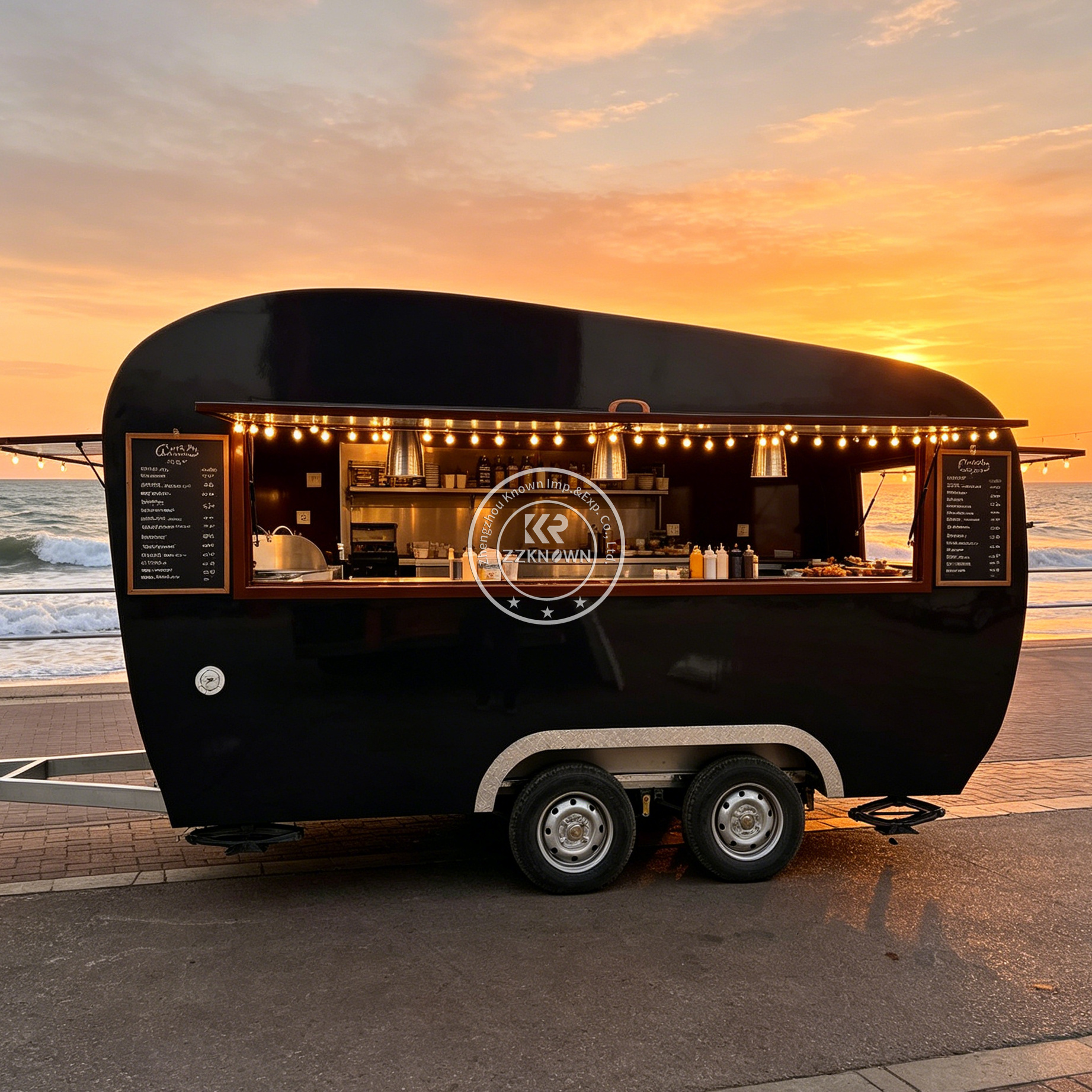 Street Mobile Bubble Tea BBQ F - Coffee Tea Kiosk 评论和价格