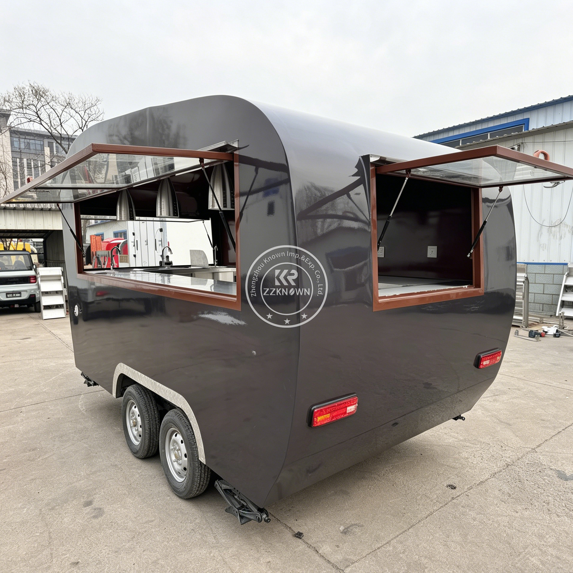 Street Mobile Bubble Tea BBQ F - Coffee Tea Kiosk 评论和价格