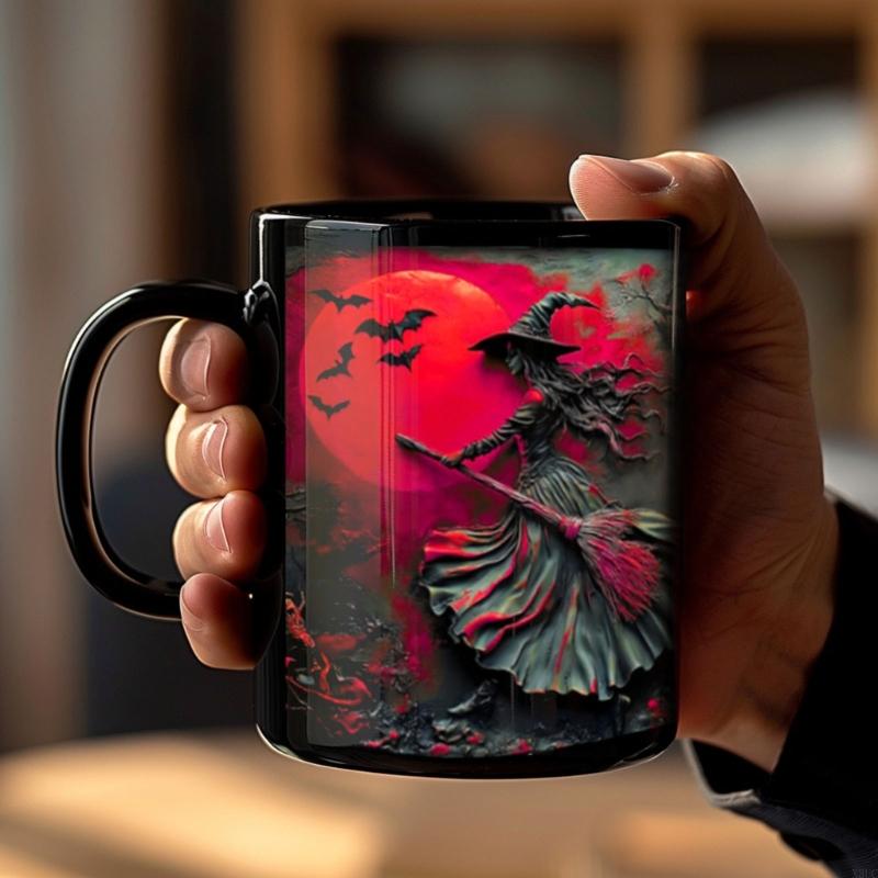 Festival 3D Witches Ceramic Mu - Coffee Tea Festival 评论和价格