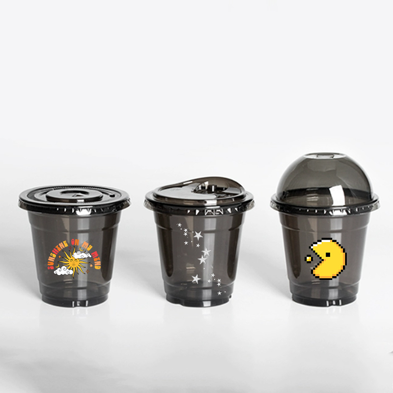 LogoDisposable Transparent Pet - Coffee Tea House 评论和价格
