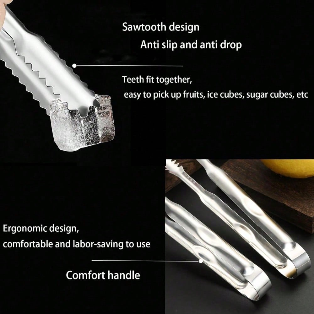 12 PCS Mini Serving Tongs, 5In - Coffee Tea Sugar 评论和价格