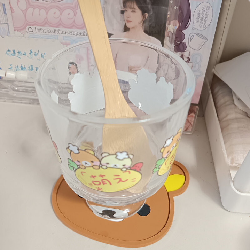 Rilakkuma Silicone Cup Coaster - Coffee Y Tea 评论和价格