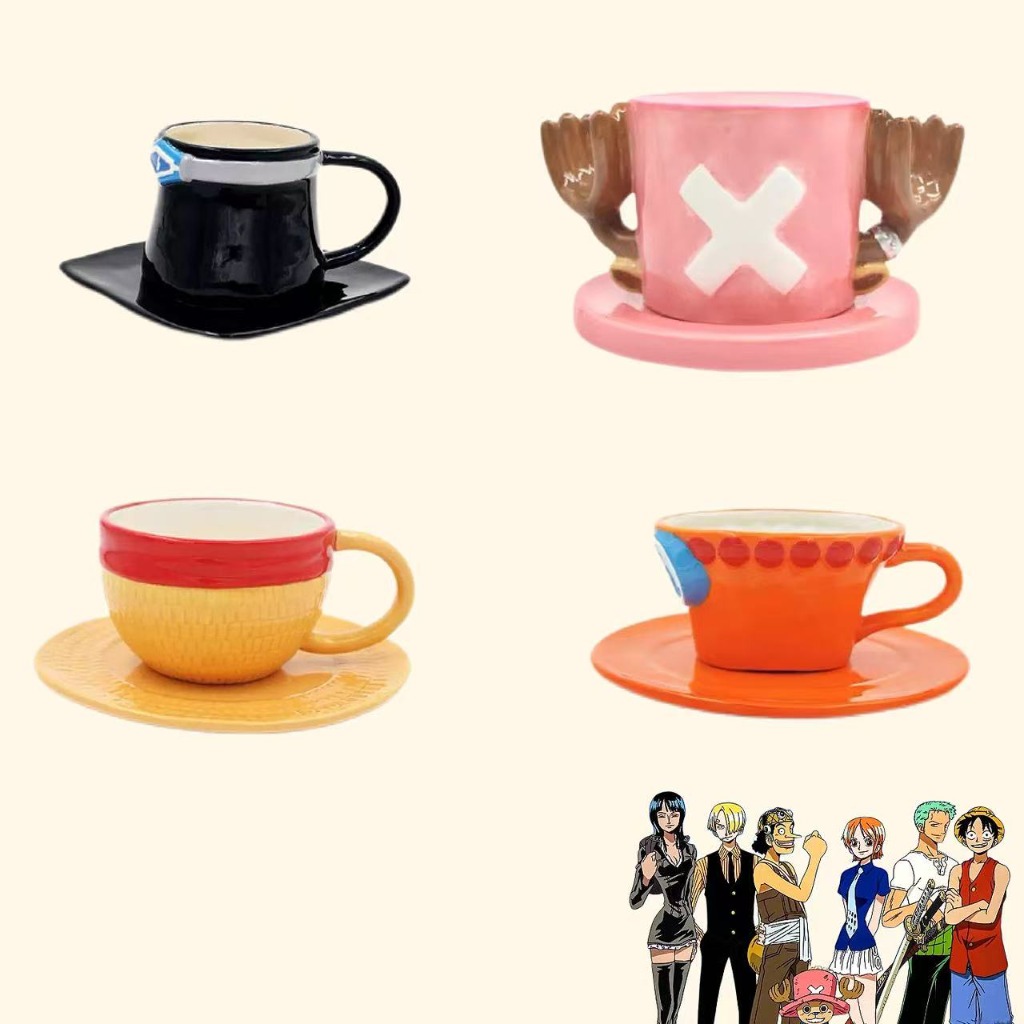 One Piece Character Ceramic Cu - Coffee Y Tea 评论和价格