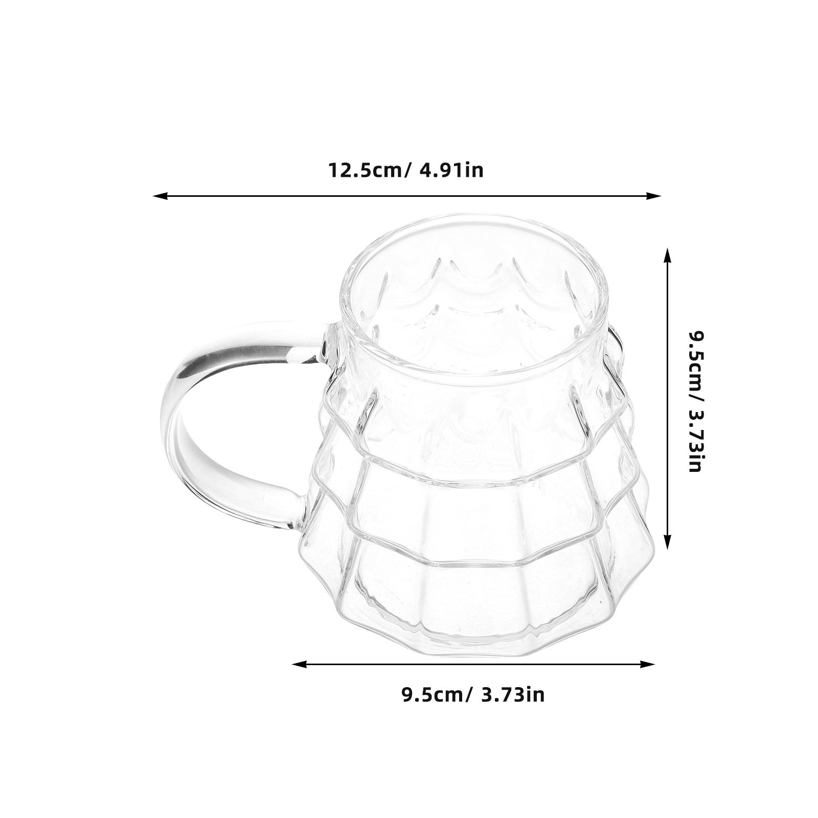 Clear High Borosilicate Glass  - Coffee Tea Festival 评论和价格