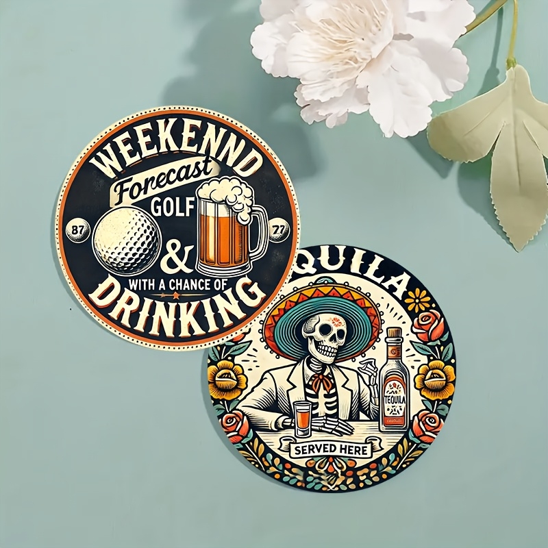 6pcs 10cm Wooden Vintage Beer  - Coffee Y Tea 评论和价格
