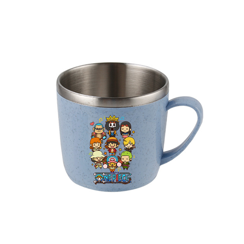 One Piece Water Cup Cartoon An - Coffee Y Tea 评论和价格