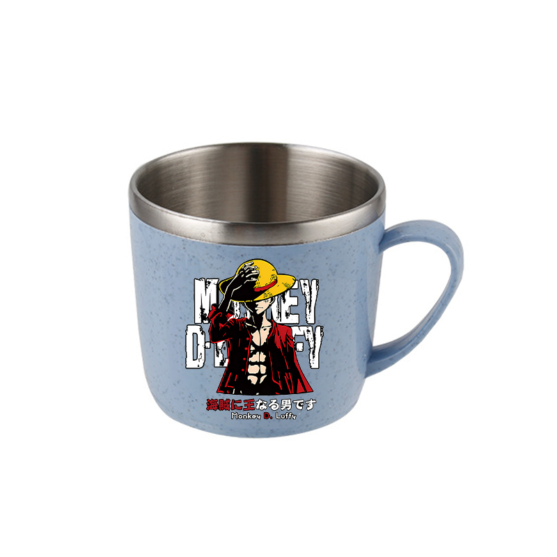 One Piece Water Cup Cartoon An - Coffee Y Tea 评论和价格