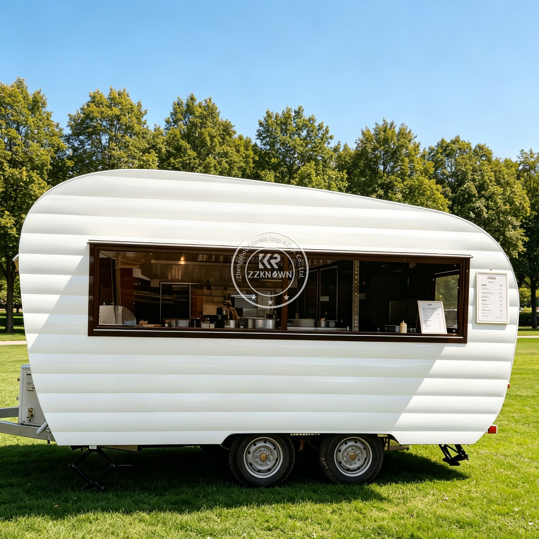 Commercial Mobile Pizza Coffee - Coffee Tea Kiosk 评论和价格