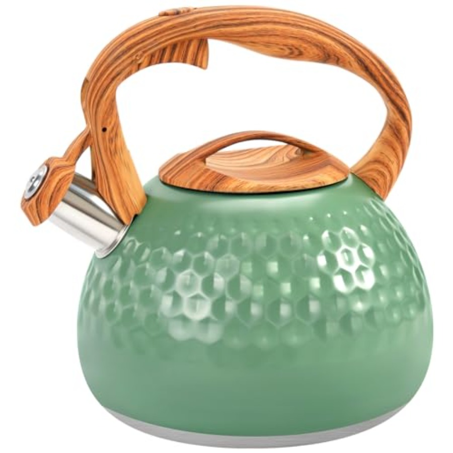 Stove Top Tea Kettle with Loud - Coffee Tea Or 评论和价格
