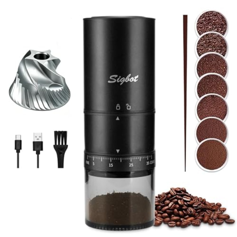 Portable Electric Coffee Grind - Coffee & Tea Collective 评论和价格