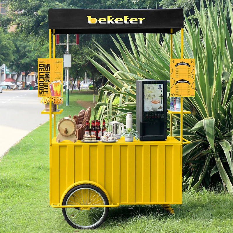 Street Mobile Coffee Bubble Te - Coffee Tea Kiosk 评论和价格