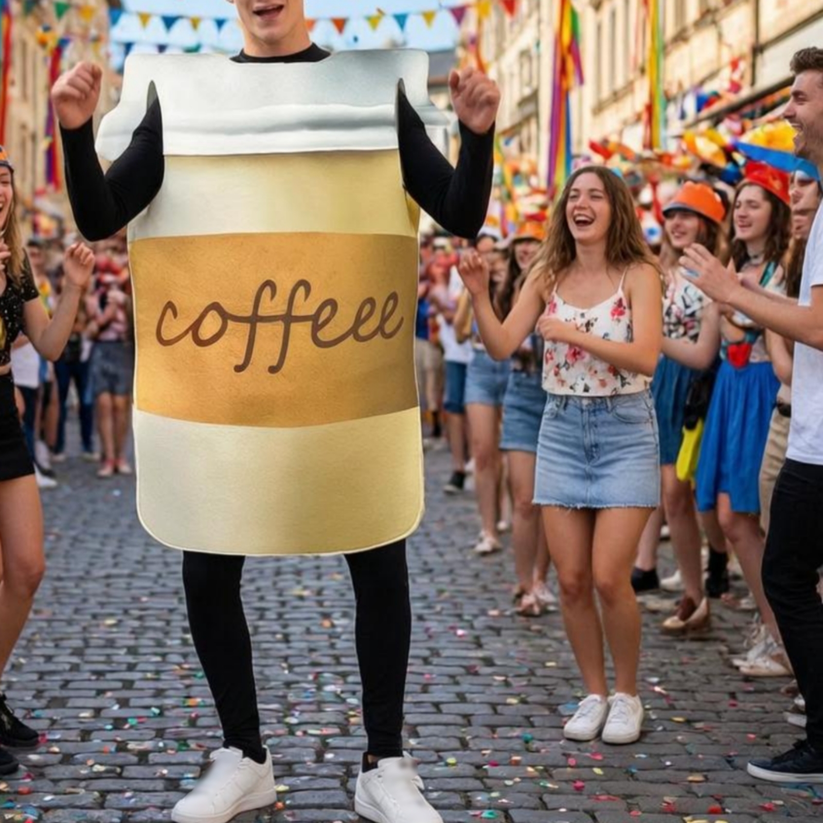 Coffee Cup Costume Full-Body C - Coffee & Tea Collective 评论和价格
