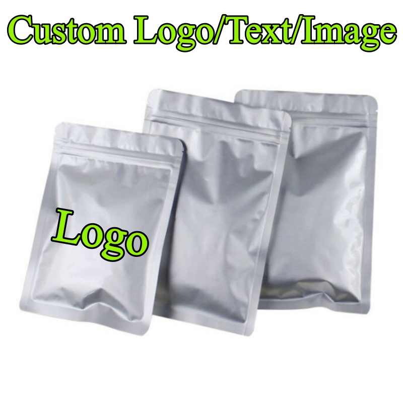 100PCS Flat Aluminum Foil Zipl - Coffee Tea House 评论和价格