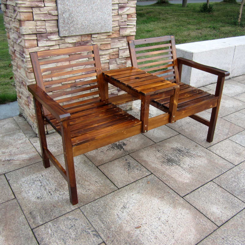 Carbonized solid wood outdoor  - Coffee Tea Garden 评论和价格