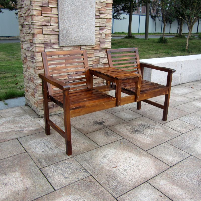 Carbonized solid wood outdoor  - Coffee Tea Garden 评论和价格