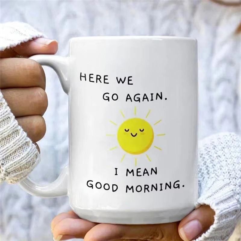 NEW HOT In Stock-Coffee Cup Fu - Coffee Tea Good Morning 评论和价格