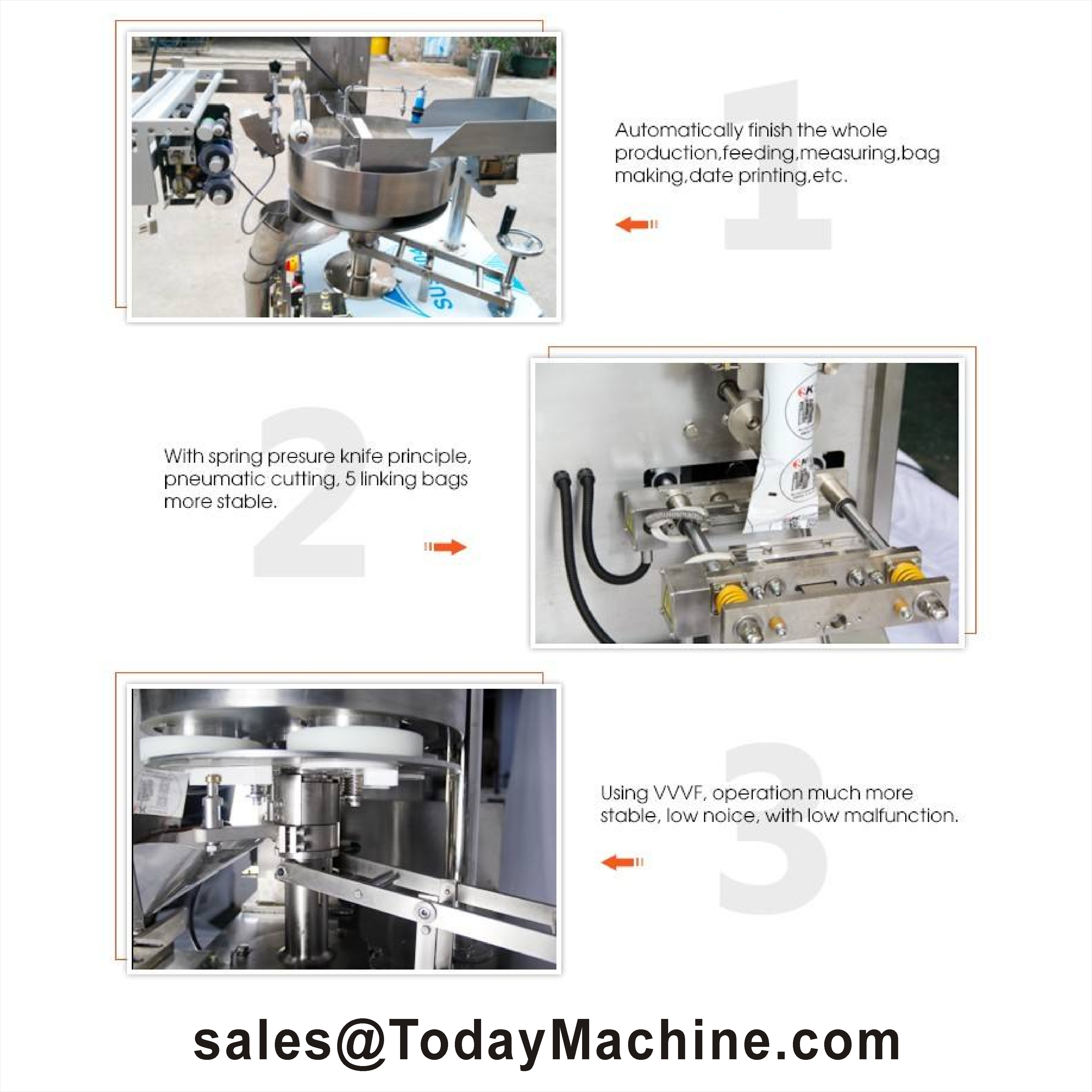 Vertical Granule Filling Packa - Coffee Tea Sugar 评论和价格