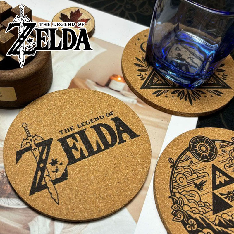 Zelda Coaster Cartoon Anime Ro - Coffee Y Tea 评论和价格