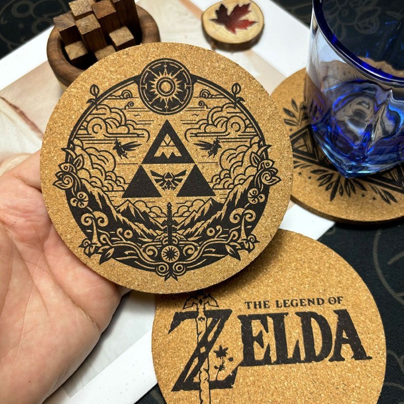 Zelda Coaster Cartoon Anime Ro - Coffee Y Tea 评论和价格