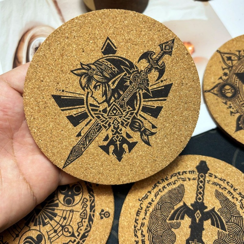 Zelda Coaster Cartoon Anime Ro - Coffee Y Tea 评论和价格