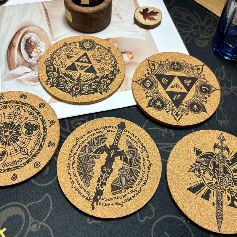 Zelda Coaster Cartoon Anime Ro - Coffee Y Tea 评论和价格