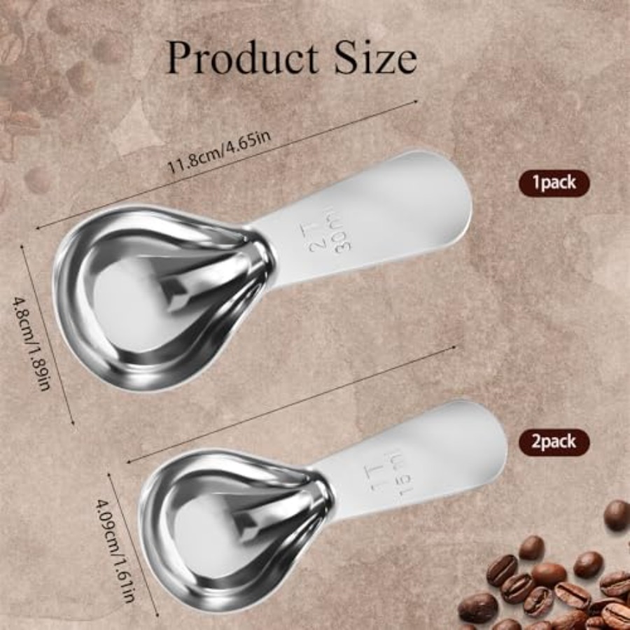 Stainless Steel Coffee Scoop S - Coffee Tea Or 评论和价格