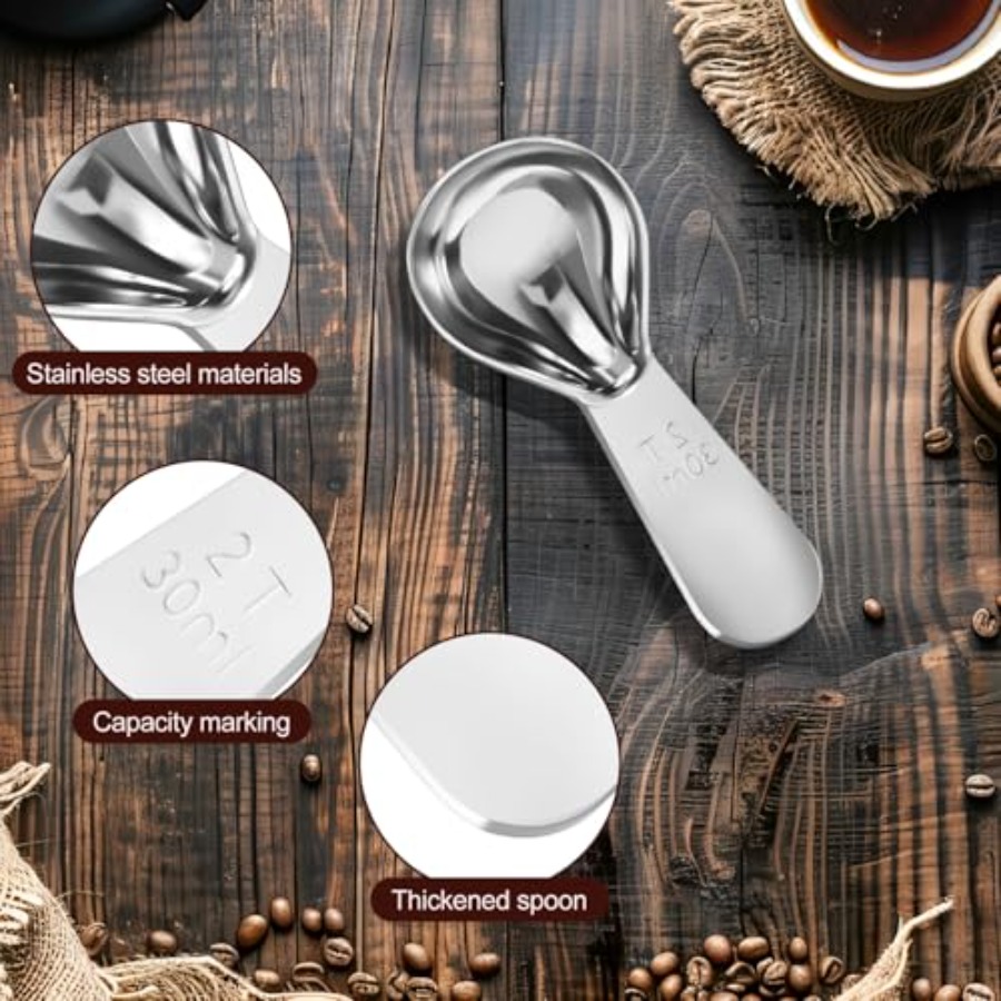 Stainless Steel Coffee Scoop S - Coffee Tea Or 评论和价格