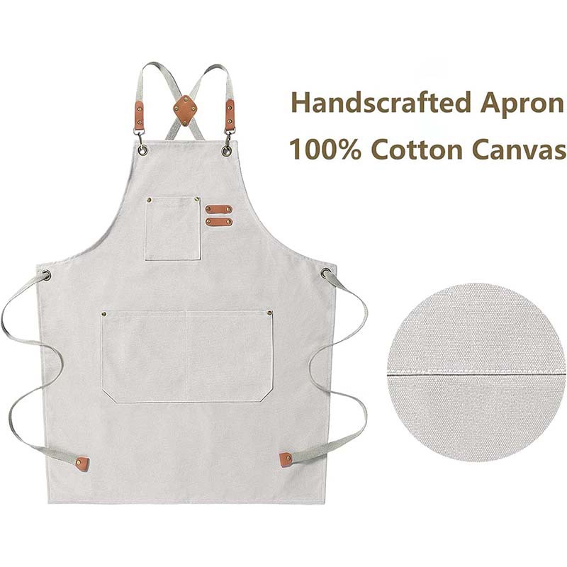 Canvas apron made of cotton su - Coffee Tea Garden 评论和价格