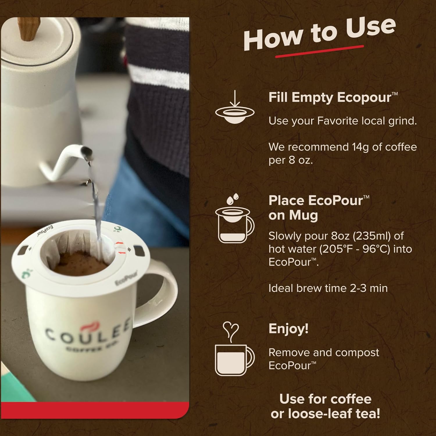 Compostable Paper Pour Over Co - Coffee Tea Or 评论和价格